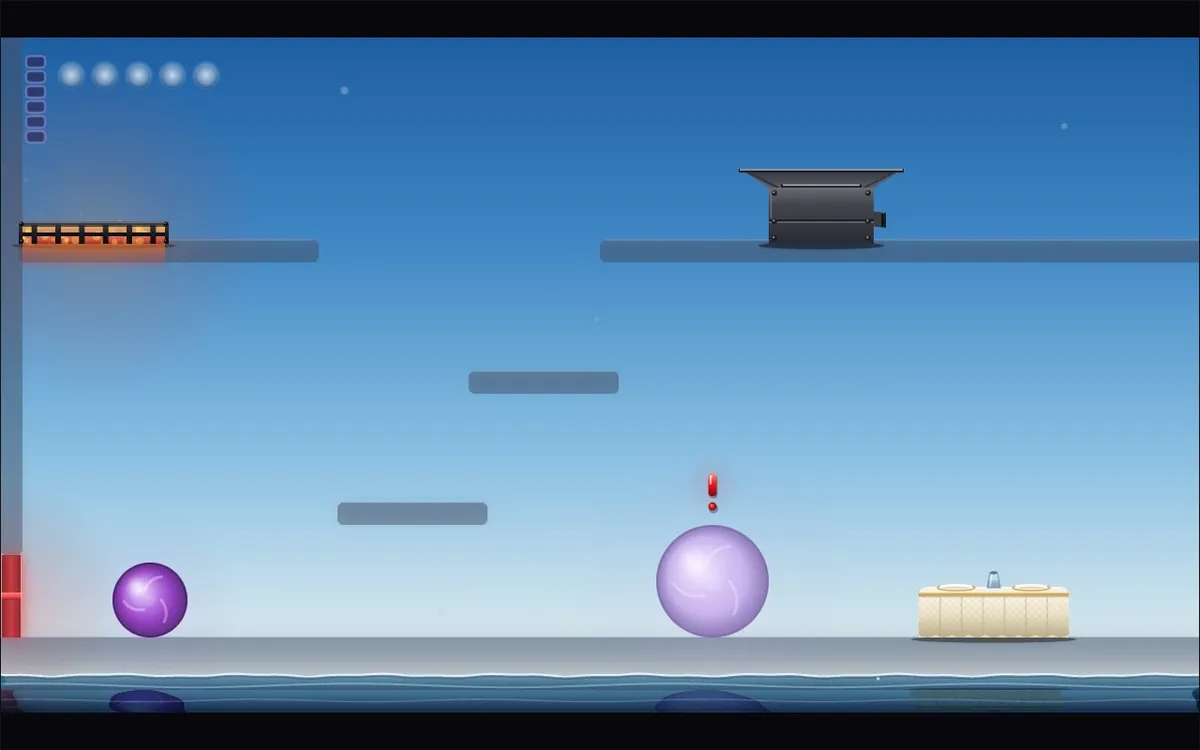 Alien Restaurant — screenshot of the AI-made game