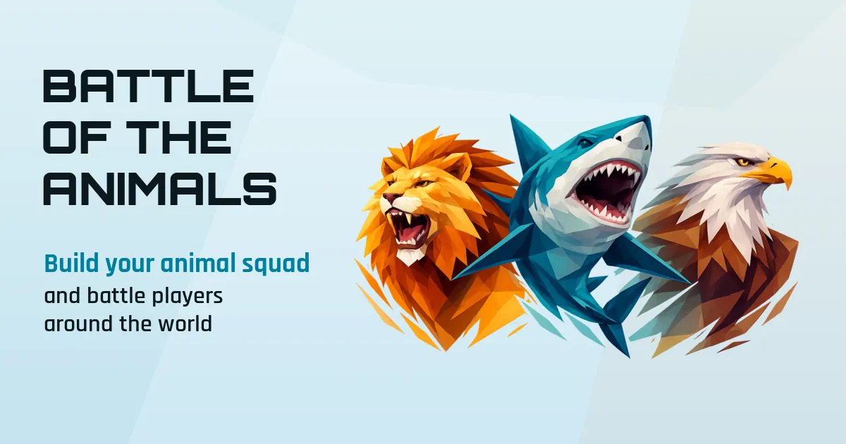Battle of the Animals — screenshot of the AI-made game