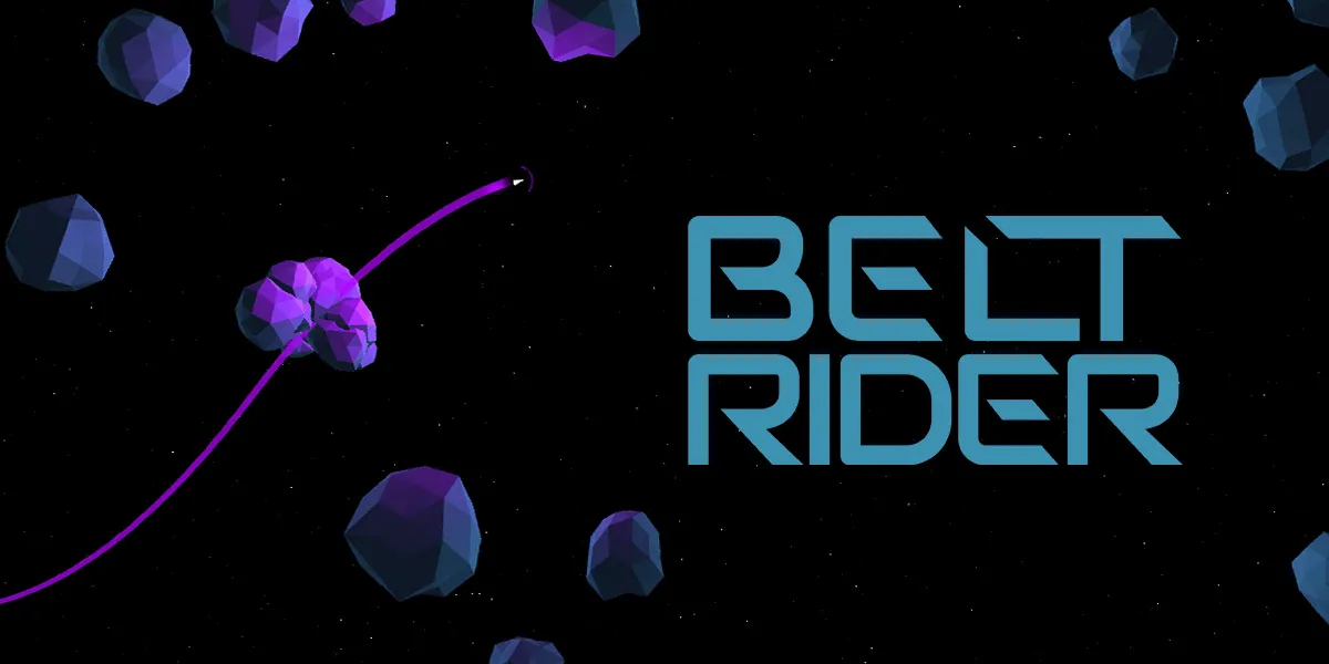 Belt Rider — screenshot of the AI-made game