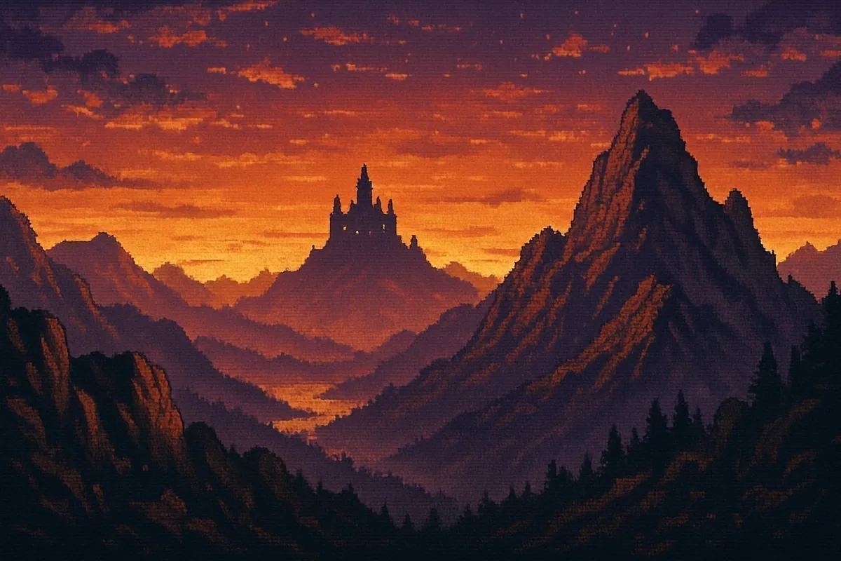 Emberveil — screenshot of the AI-made game