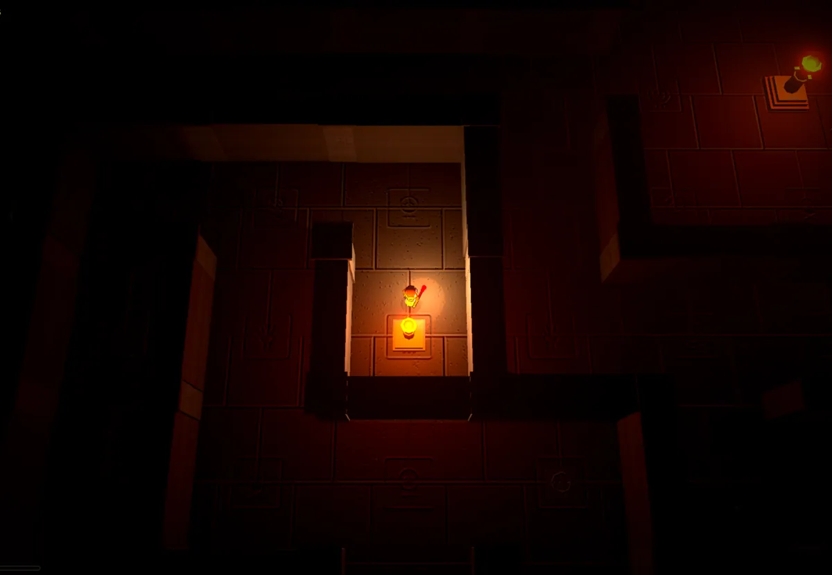 Escape From Xibalba — screenshot of the AI-made game