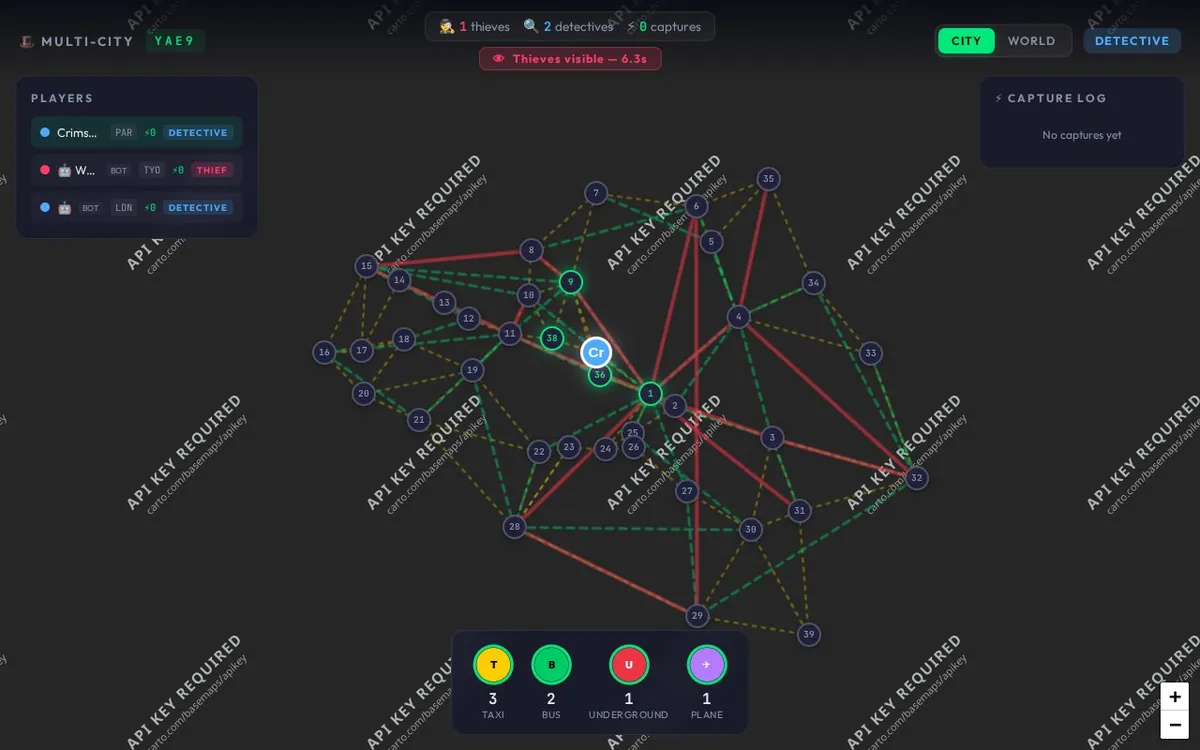 Hot Poursuit — screenshot of the AI-made game
