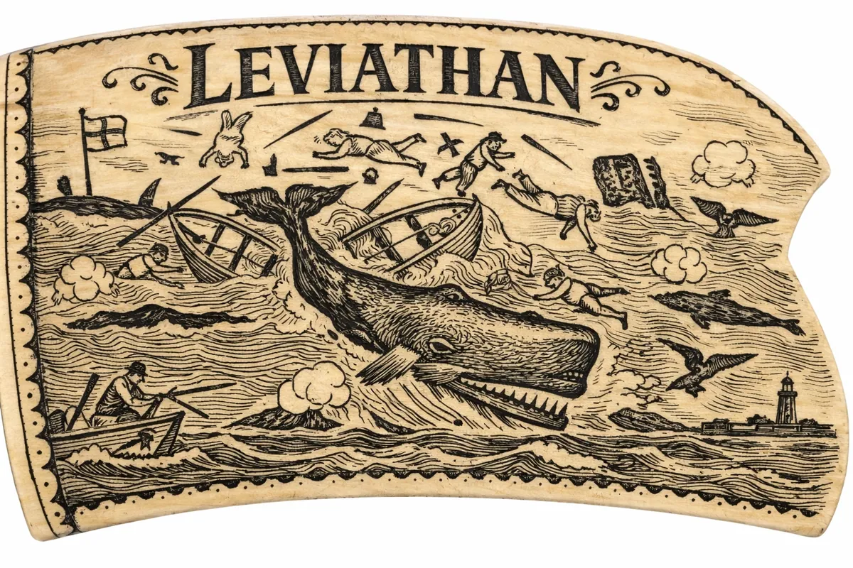 Leviathan — screenshot of the AI-made game
