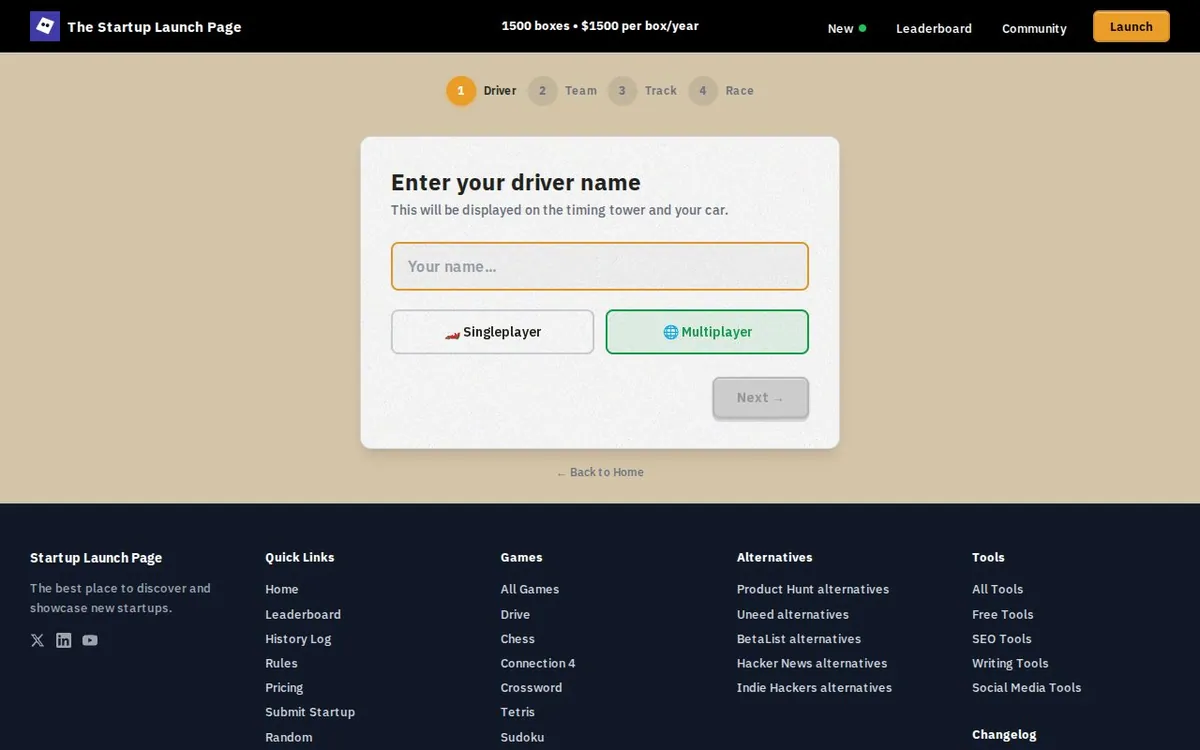 n1 — screenshot of the AI-made game