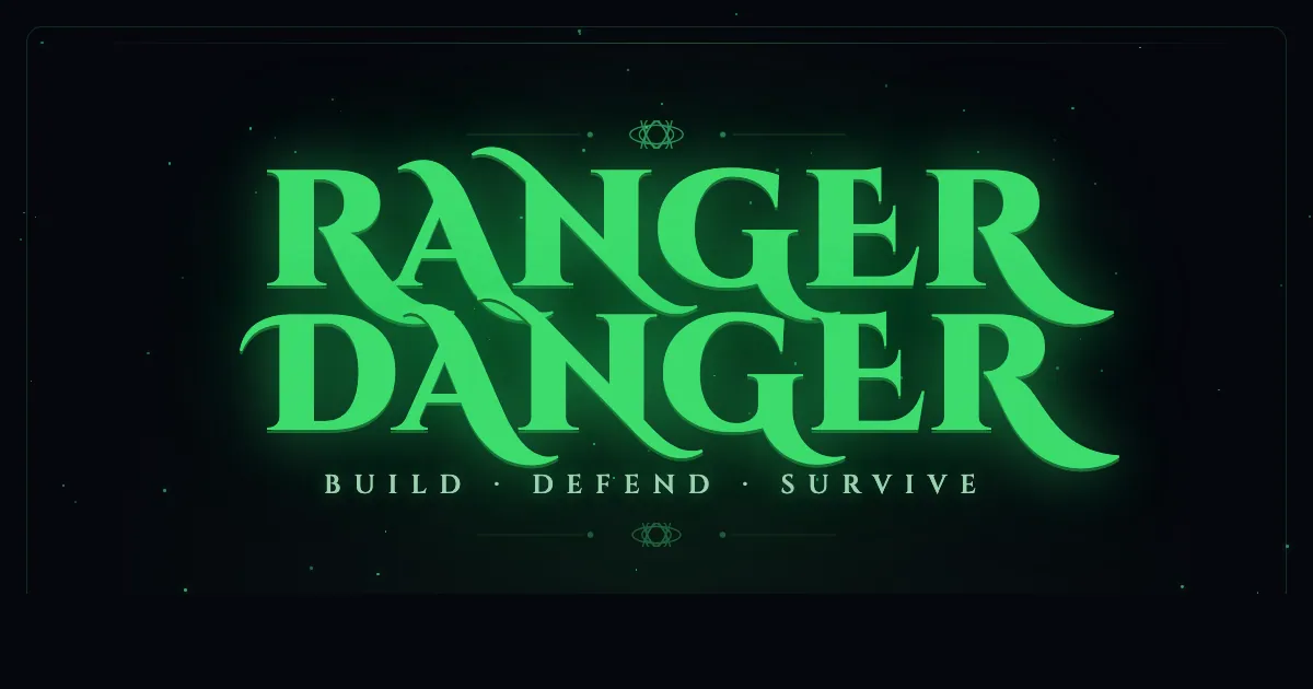 Ranger Danger — screenshot of the AI-made game