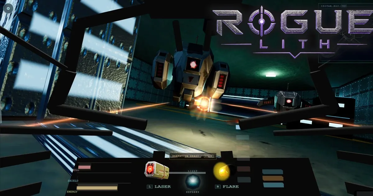 Rogue Lith — screenshot of the AI-made game
