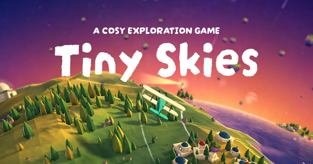 Tiny Skies — screenshot of the AI-made game