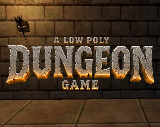A Low Poly Dungeon Game – Screenshot des KI-Spiels