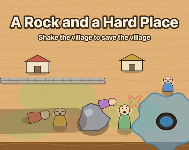 A Rock and a Hard Place – AI製ゲームのスクリーンショット