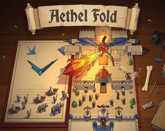 Aethel Fold – AI製ゲームのスクリーンショット