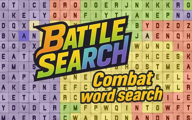 Battle Search — screenshot of the AI-made game