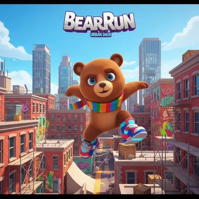 BearRun — captura del juego hecho con IA