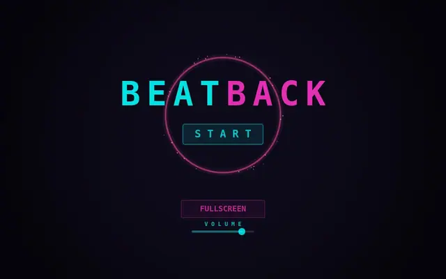 BEATBACK — captura del juego hecho con IA