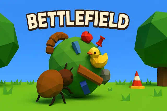 BeetleField — captura del juego hecho con IA