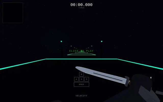 BHOP Simulator — captura del juego hecho con IA