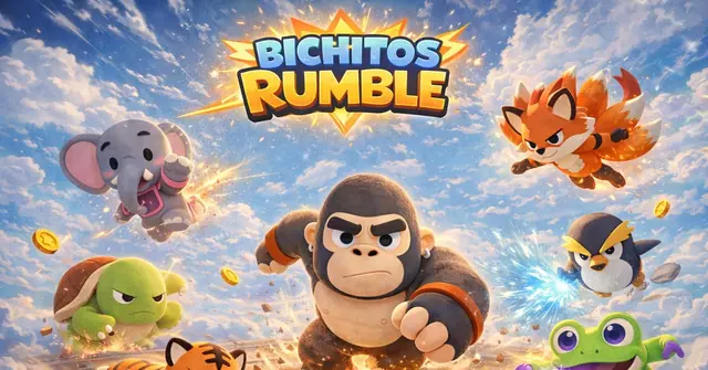 Bichitos Rumble — captura de tela do jogo feito com IA