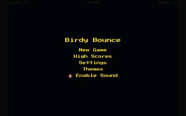 Birdy Bounce – AI製ゲームのスクリーンショット
