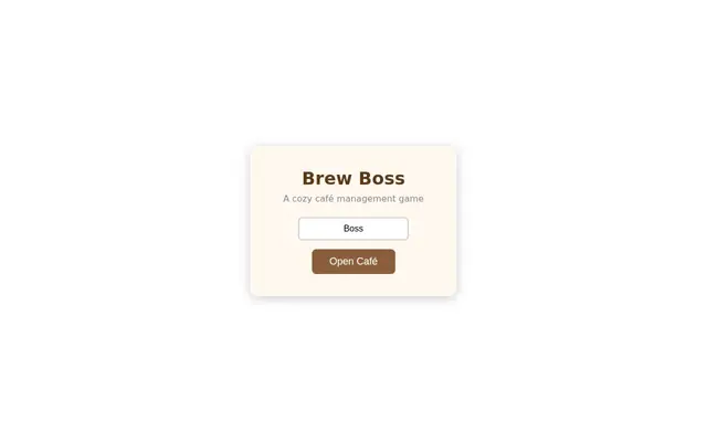 Brew Boss