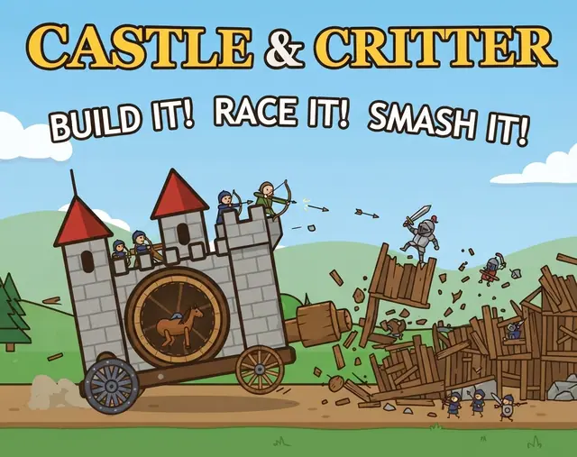 Castle & Critter – AI製ゲームのスクリーンショット