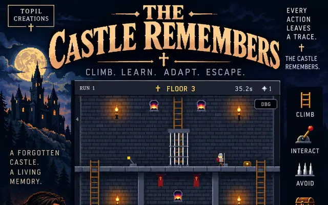 Castle remembers — capture d'écran du jeu fait avec l'IA