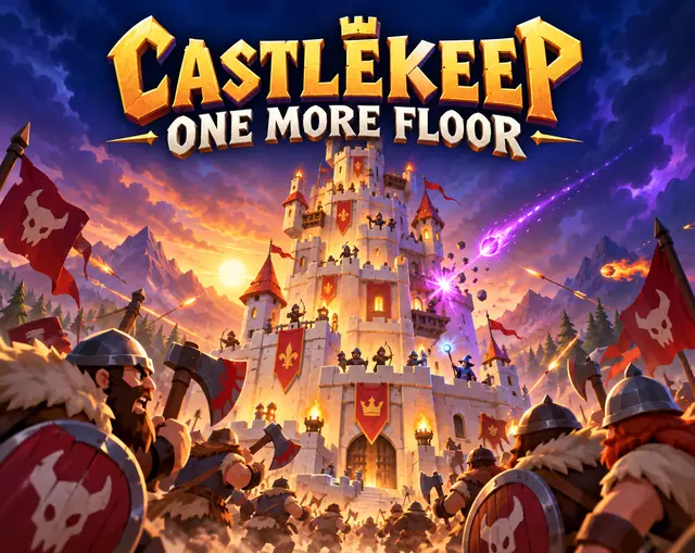 Castlekeep: One More Floor — captura del juego hecho con IA