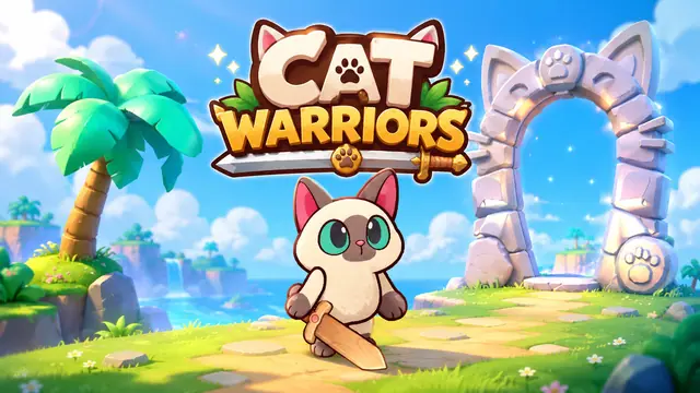 Cat Warriors — capture d'écran du jeu fait avec l'IA