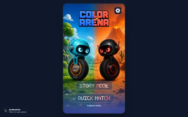 Color Arena — captura del juego hecho con IA