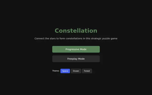 Constellation – AI製ゲームのスクリーンショット