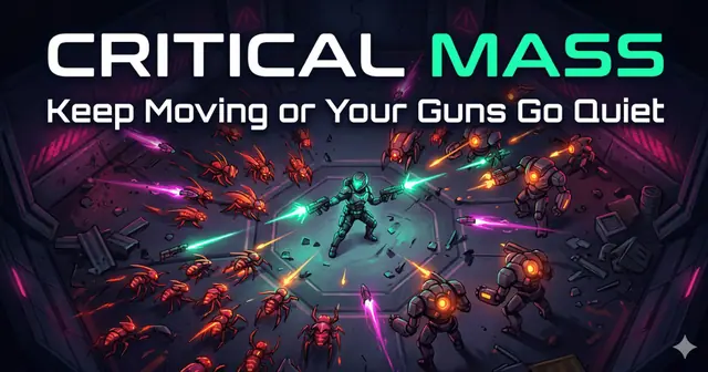 Critical Mass — captura del juego hecho con IA