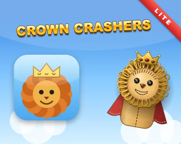 Crown Crashers Lite — capture d'écran du jeu fait avec l'IA