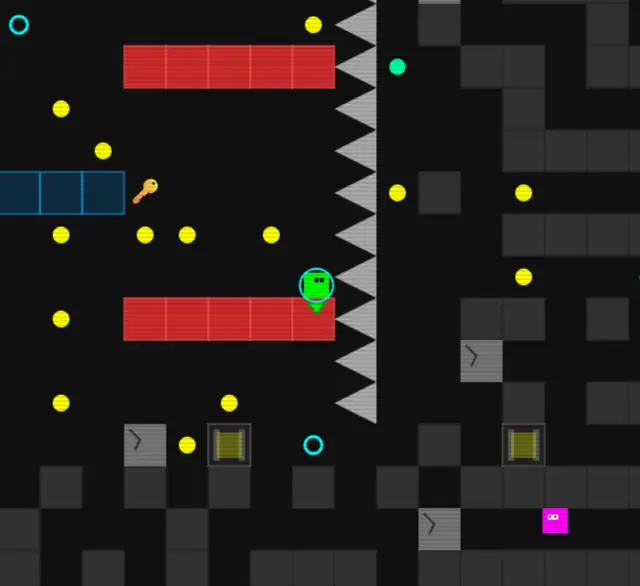 Cube's Gravity Maze — capture d'écran du jeu fait avec l'IA