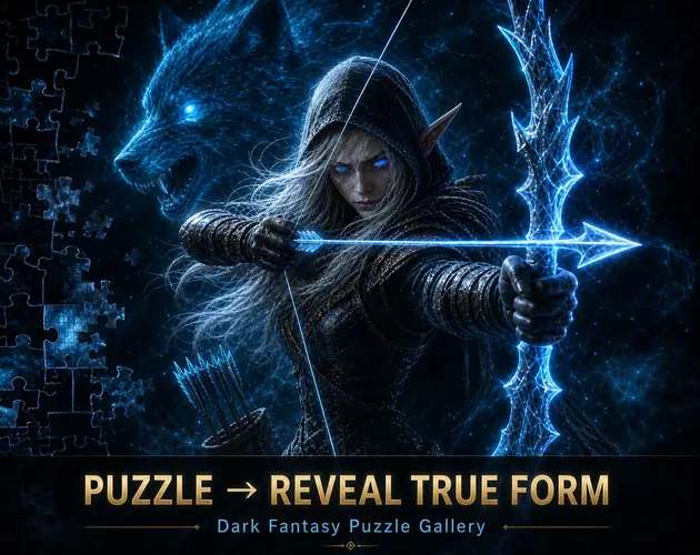 Dark Fantasy Puzzle: True Form – AI製ゲームのスクリーンショット