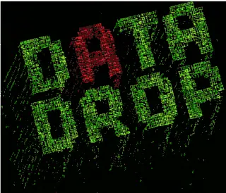 Data Drop – Screenshot des KI-Spiels