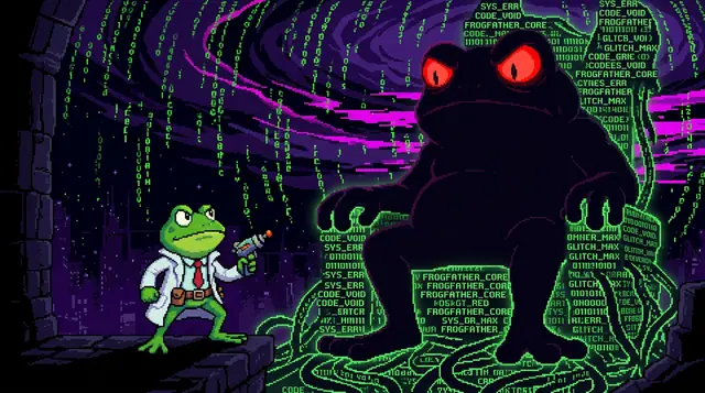 Dr. Frogsworth and the Stolen Formulas — captura de tela do jogo feito com IA