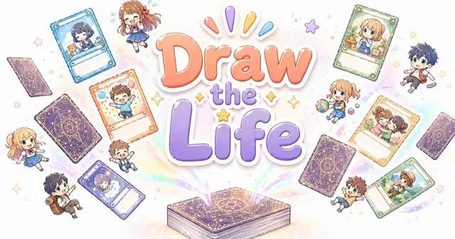 Draw the Life — captura de tela do jogo feito com IA