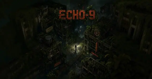 Echo-9 — captura del juego hecho con IA