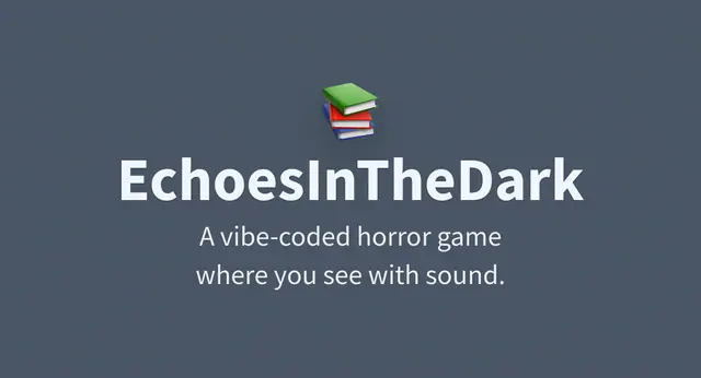 Echoes in the Dark — captura de tela do jogo feito com IA