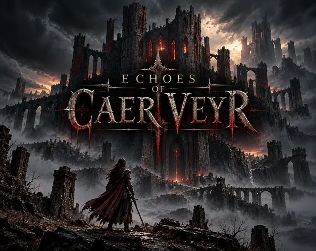 ECHOES OF CAER VEYR — capture d'écran du jeu fait avec l'IA