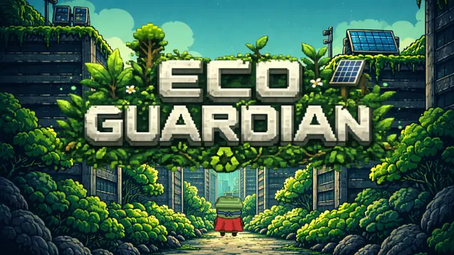 ECO Guardian — captura del juego hecho con IA