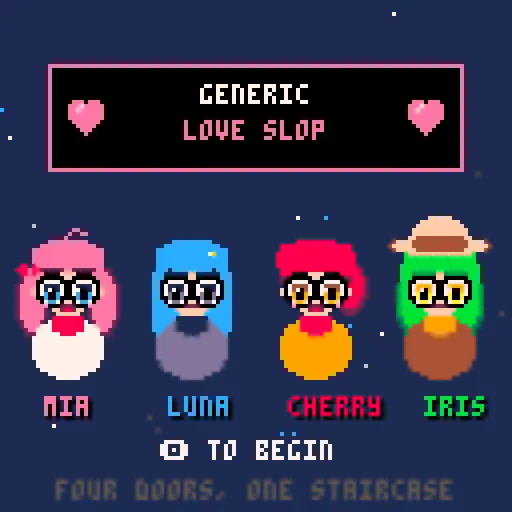 Generic love Slop – AI製ゲームのスクリーンショット