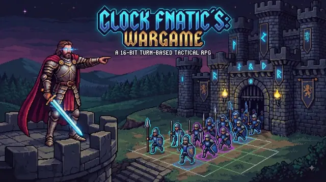 Glock Fnatic´s Wargame — captura de tela do jogo feito com IA