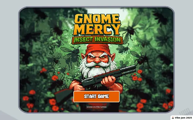 Gnome Mercy — capture d'écran du jeu fait avec l'IA