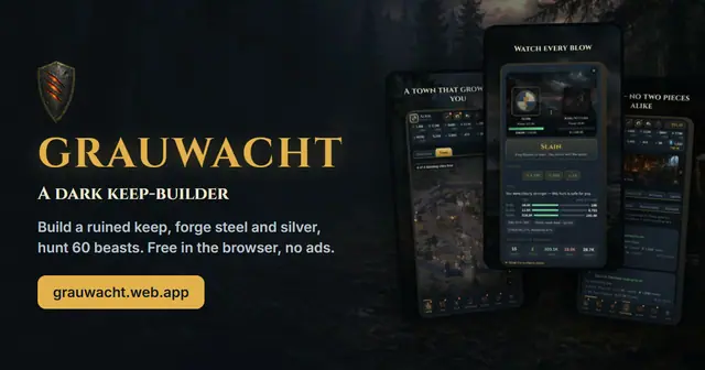 Grauwacht — captura del juego hecho con IA