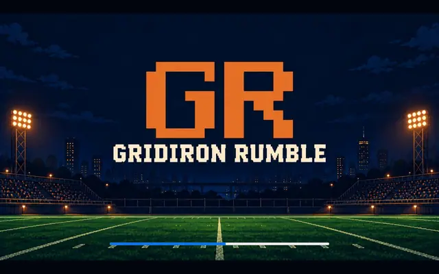 Gridiron Rumble — captura del juego hecho con IA