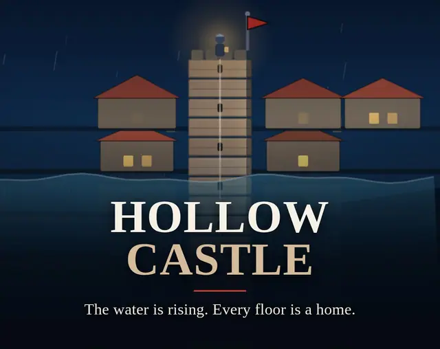 Hollow Castle – Screenshot des KI-Spiels