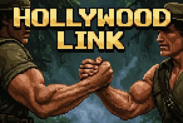 Hollywood Link — captura del juego hecho con IA