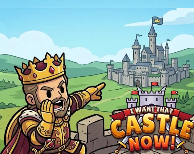 I want that castle NOW! — capture d'écran du jeu fait avec l'IA