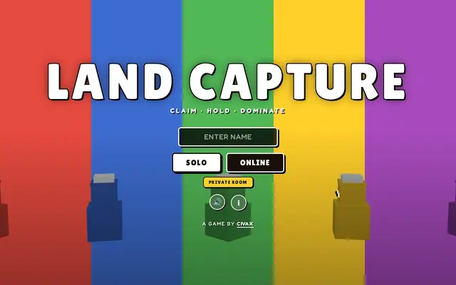Land Capture — captura del juego hecho con IA