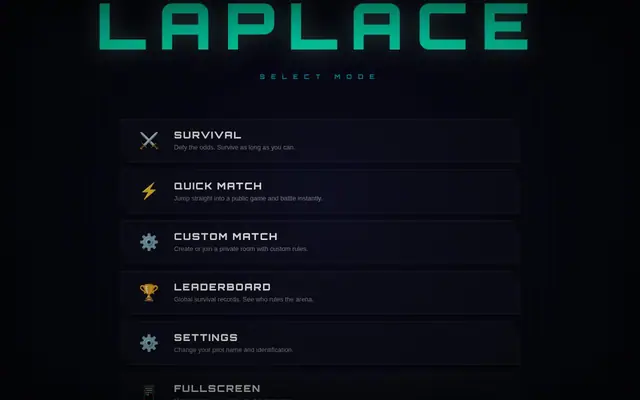 Laplace — captura del juego hecho con IA