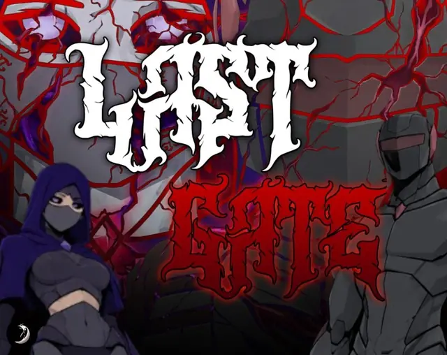 Last Gate — screenshot of the AI-made game